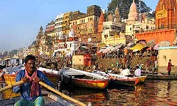 Kashi Darshan on boat