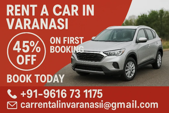 Offer on Car on Rent in Varanasi